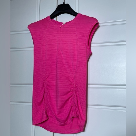 Athleta Pacifica Contoured Tank Pink - Picture 4 of 8